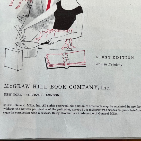 Betty Crocker's New Picture Cook Book 1st Ed 1961 Cookbook Binder Hardcover - Picture 12 of 14